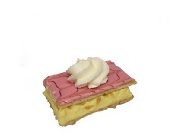 Tompouce met slagroom