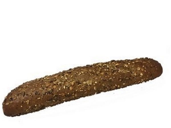 2 halve meergranen stokbrood voorgeb.